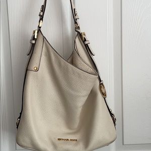 Cream Michael Kors bag